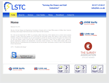 Tablet Screenshot of lstc.co.uk