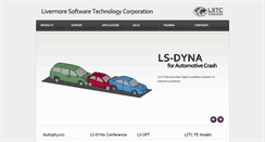 Desktop Screenshot of lstc.com